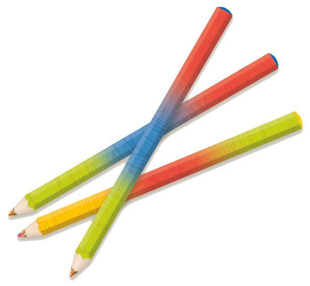 Regenbogen-Stifte 24er Set